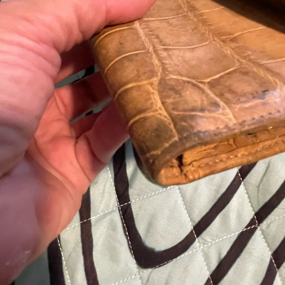 Dooney and Bourke crocodile wallet